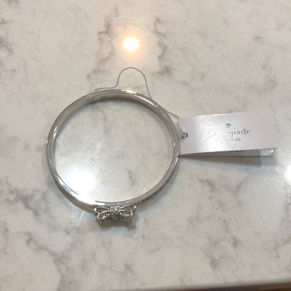 Kate Spade bow sparkly bracelet